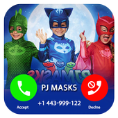 Call From Pj Masks Heroes FAKE 2018 icon
