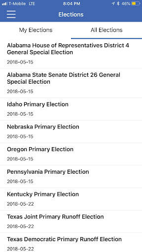 Political App screenshot 6