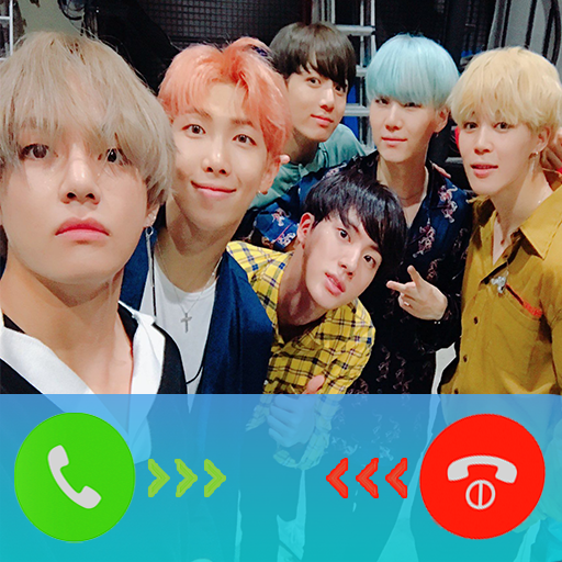 Call You idol : Fake Video Call &amp; Chat BTS icon