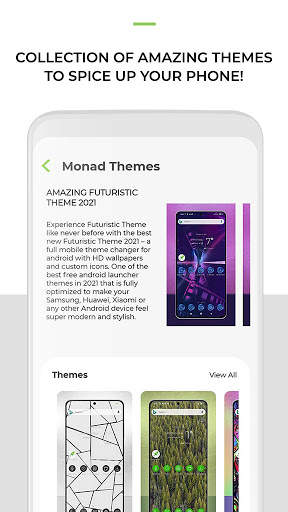 Monadon Launcher 2021 - Apps, Performance, Themes screenshot 4
