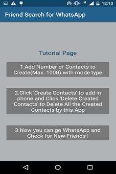Friend Search for WhatsApp screenshot 7