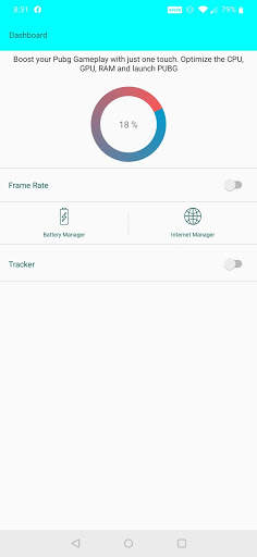 FPS Meter (PUBG Booster for Low End Devices) स्क्रीनशॉट 1