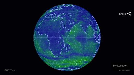 Wind Map Hurricane Tracker, 3D screenshot 9