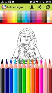 botman legos coloring game screenshot 2