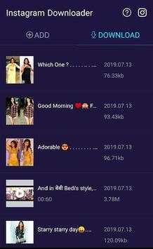 Ins Downloader screenshot 2