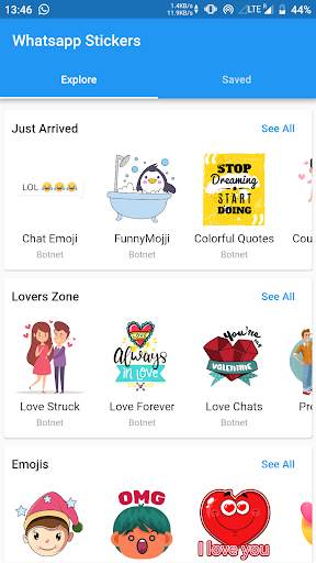 Stickers - Best Stickers For WhatsApp WAStickerApp screenshot 2