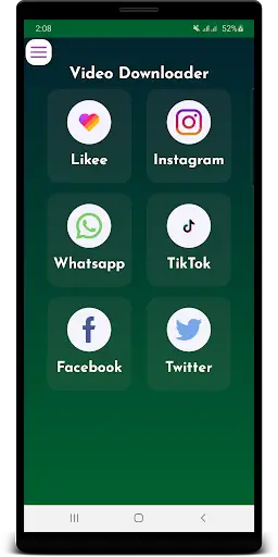 Video Downloader App Free, Fast & Private 2 تصوير الشاشة