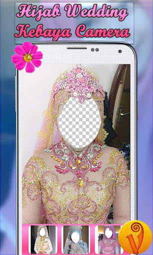 Hijab Wedding Kebaya Camera screenshot 1