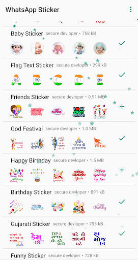 Sticker and Emoji for WhatsApp screenshot 2