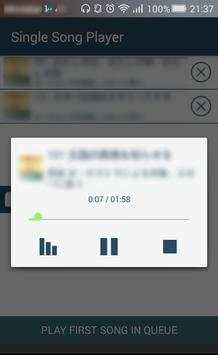 Single Song Player screenshot 3