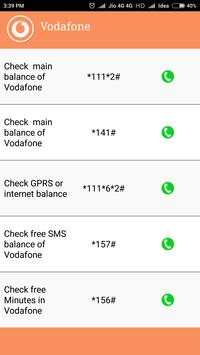 Ussd codes for all sim cards 4 تصوير الشاشة