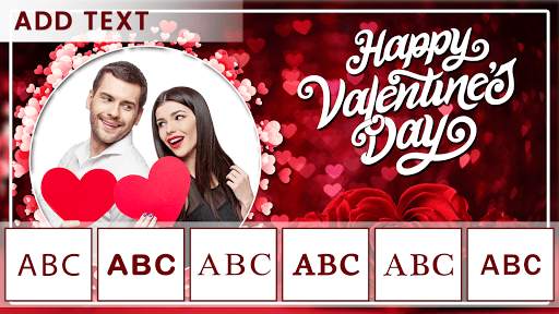 Valentine Photo Frame скриншот 2