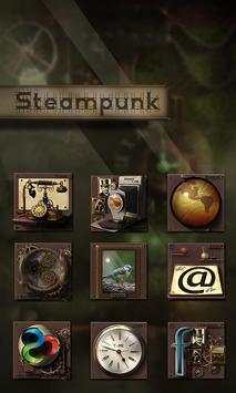Steampunk GO Launcher screenshot 3
