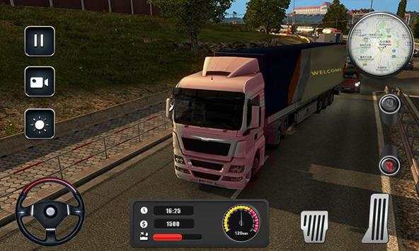 Heavy Big Truck Driving Simulator 3D screenshot 4