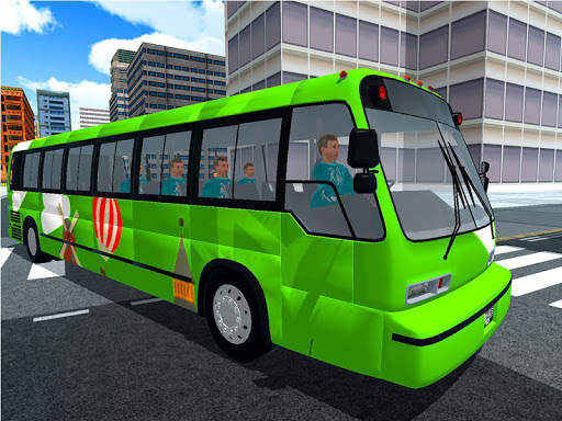 Tourist Bus NYC Offroad Driving Mountain Challenge screenshot 24