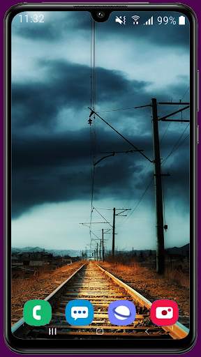 Awesome Railroad Wallpaper HD screenshot 6
