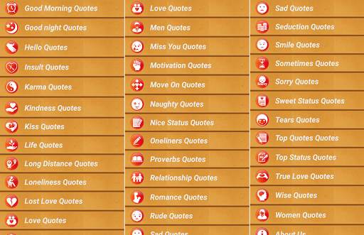 All Status Messages & Quotes screenshot 10
