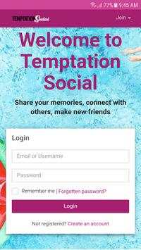 Temptation Social screenshot 1