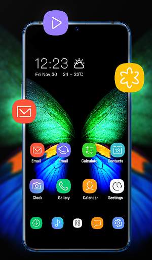 Theme for galaxy fold change your smartphone FREE screenshot 1