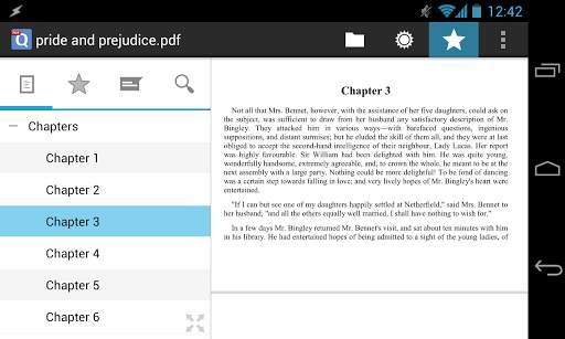 qPDF Viewer Free PDF Reader 4 تصوير الشاشة