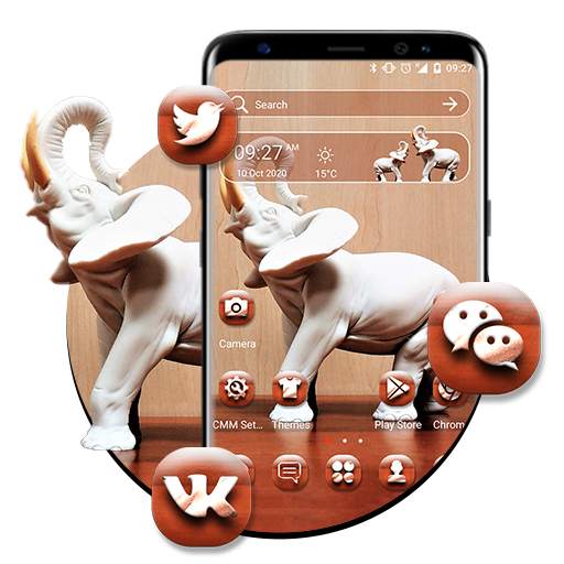 Cute Elephant Launcher Theme 1.0