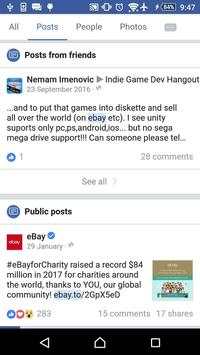 Mini for Facebook screenshot 6