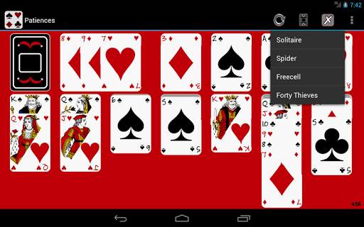 Patiences: Solitaire Spider FreeCell Forty Thieves screenshot 13