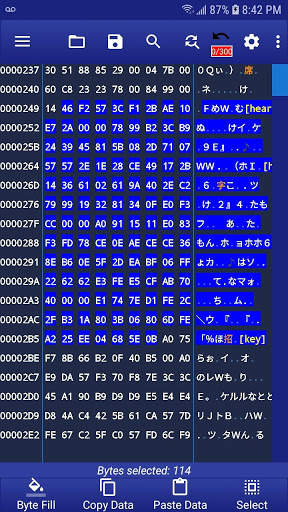 HEX Editor - WindHex Mobile screenshot 2