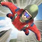 Skydiving Endless Wing Suit city Skyscraper Jump