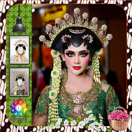 Javanese Bridal Photo Frames   Stickers icon