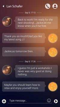 (FREE) GO SMS PRO RANDY THEME screenshot 2