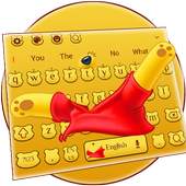 Cute bear Keyboard Theme 10001001
