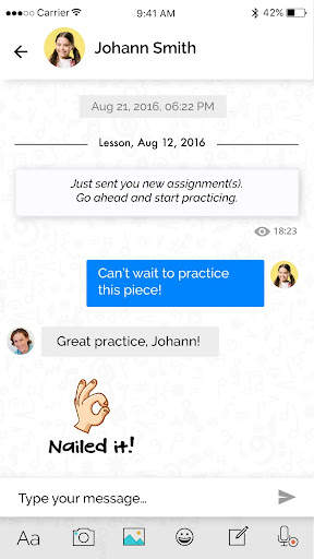 Tonara - Manage & Motivate Music Students to Play screenshot 4