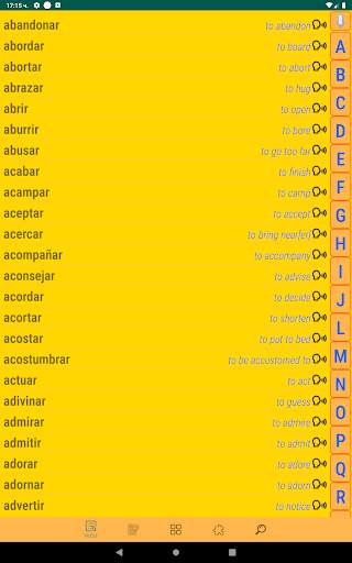 Learn Spanish grammar and verb screenshot 9