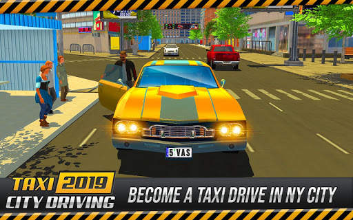 US Taxi Driver: Yellow Cab Driving Games screenshot 4