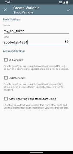 HTTP Request Shortcuts screenshot 7