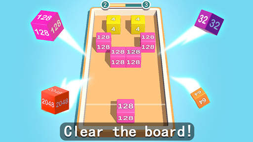 2048 3D: Shoot & Merge Number Cubes, Block Puzzles screenshot 7