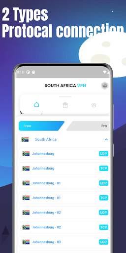 South Africa VPN - Super Fast VPN & Secure VPN screenshot 4