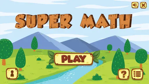 SuperMath เกมผจญภัย screenshot 1