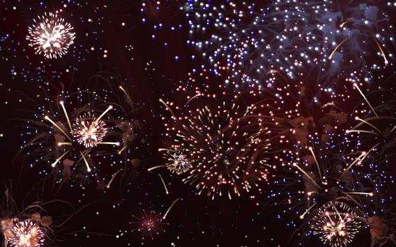 3D Fireworks Wallpaper screenshot 4