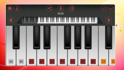 Piano Keyboard screenshot 3