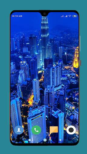 Blue Wallpaper HD screenshot 5