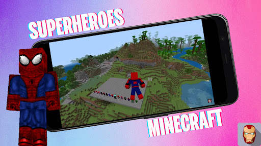 Superheroes in Minecraft PE screenshot 7