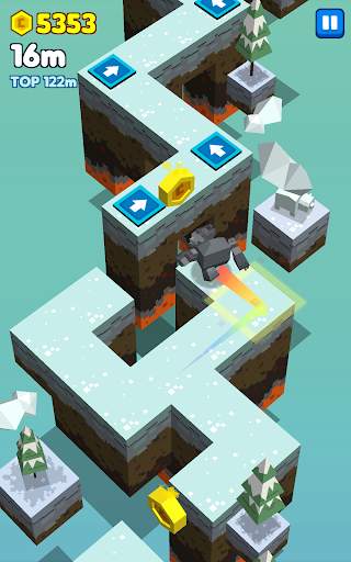 Cubie Jump - Tap Dash скриншот 2