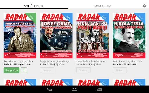 Revija RADAR स्क्रीनशॉट 14