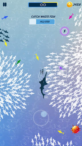 Fish Wipeout: Hungry Small Shark Eat & Grow screenshot 2