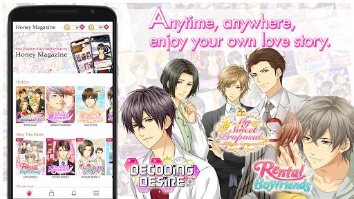 HoneyMagazine-otome dating sim screenshot 5