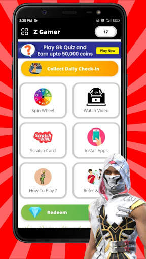 zGamer Earn money, Win diamonds स्क्रीनशॉट 2