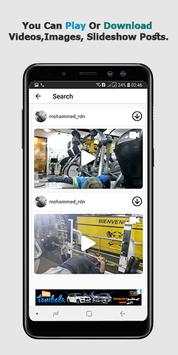 Inst Videos Downloader For Instagram Video, Photos screenshot 4