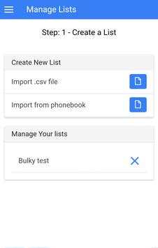 Bulky - Bulk SMS Sender screenshot 2